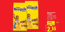 Lidl NESTLE Nesquik poche recharge offre