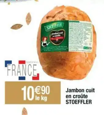 Cora x Carrefour Jambon cuit en croûte STOEFFLER offre
