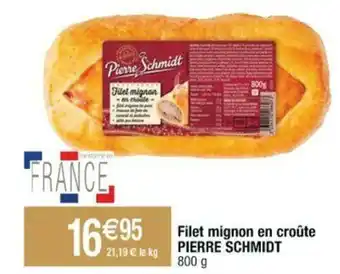 Cora x Carrefour Filet mignon en croûte PIERRE SCHMIDT offre