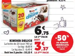 U Express Kinder delice offre