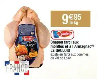 Cora x Carrefour Chapon farci aux morilles et à l'armagnac LE GAULOIS offre