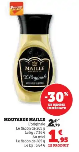 U Express Moutarde maille offre