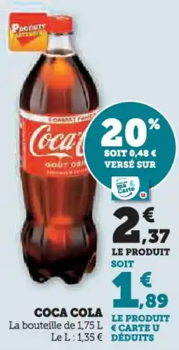 U Express Coca cola offre
