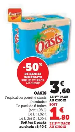 U Express Oasis offre