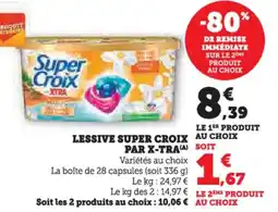 U Express Lessive super croix par x-tra offre
