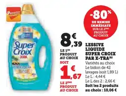 U Express Lessive liquide super croix par x-tra offre