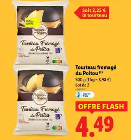 Lidl Tourteau fromagé du Poitou offre