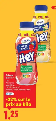 Lidl ENVIA Boisson lactée offre
