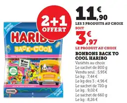 Bi1 Bonbons back to cool haribo offre