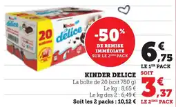 Bi1 Kinder delice offre