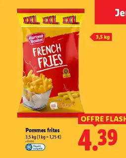 Lidl Pommes frites offre