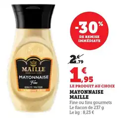 Bi1 Mayonnaise maille offre