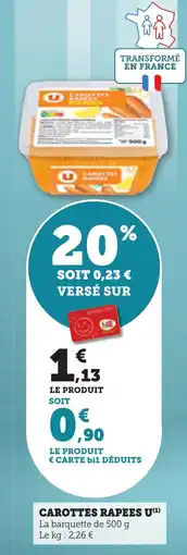 Bi1 Carottes rapees u offre