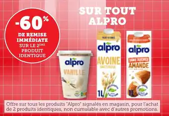 Bi1 Sur tout alpro offre