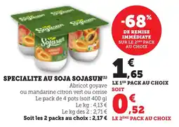 Bi1 Specialite au soja sojasun offre
