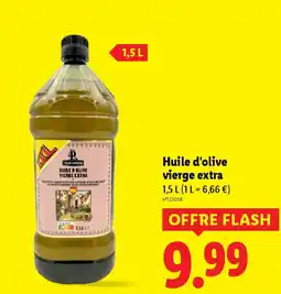 Lidl Huile d'olive vierge extra offre