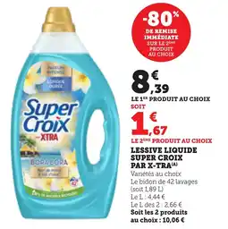 Bi1 Lessive liquide super croix par x-tra offre