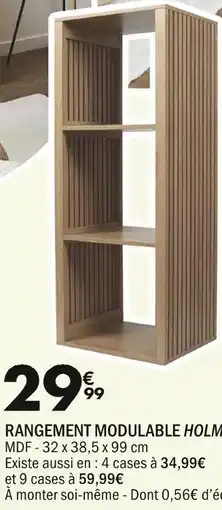 La Foir'Fouille Rangement modulaire Holm offre