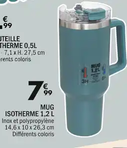 La Foir'Fouille Mug isotherme 1,2 L offre