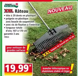 Norma PowerTec Garden XXL Râteau offre