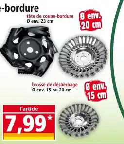 Norma Tête de coupe-bordure offre