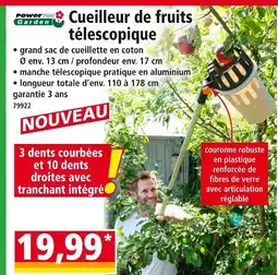 Norma Power Garden Cueilleur de fruits télescopique offre