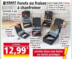 Norma KRAFT WERKZEUGE Forets ou fraises à chanfreiner offre