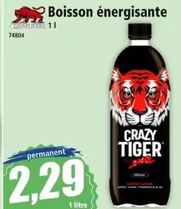 Norma Crazy Tiger Boisson énergisante offre