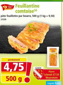 Norma Pierre Schmidt 67720 Weyersheim Feuillantine comtoise offre