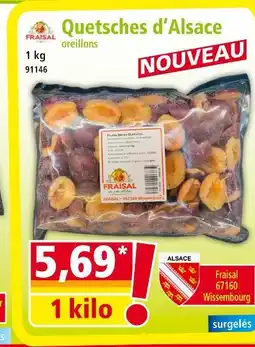 Norma FRAISAL Quetsches d'Alsace offre
