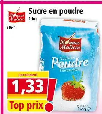Norma Bonnes Malices Sucre en poudre offre