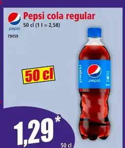 Norma Pepsi Pepsi cola regular offre