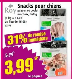 Norma Roy Snacks pour chiens offre