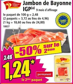 Norma Les Régions à Table Jambon de Bayonne IGP offre