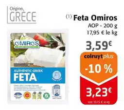 Colruyt Omiros Feta offre