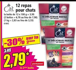 Norma Cat Bonbon 12 délicieux repas en sauce offre