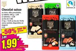Norma Excelsior Magie du Chocolat Chocolat suisse offre