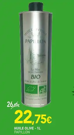 naturéO Papillon HUILE OLIVE offre
