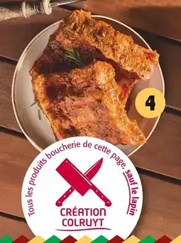 Colruyt Travers de porc marinées offre