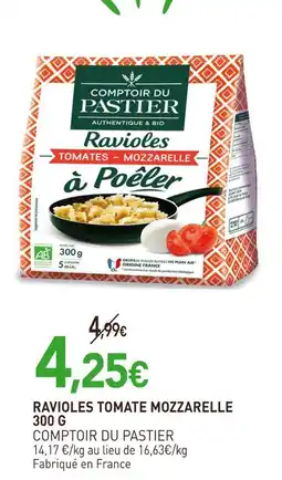 naturéO COMPTIOR DU PASTIER Ravioles tomate mozzarella offre