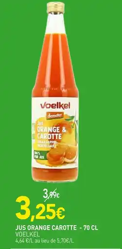 naturéO Voelkel Jus orange carotte offre