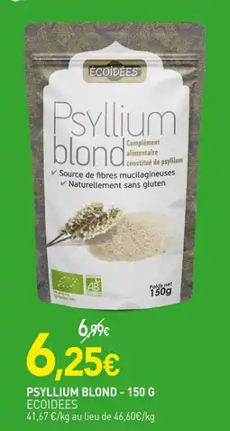 naturéO ECOIDEES Psyllium blond offre