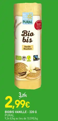 naturéO Pural Biobis Vanille offre