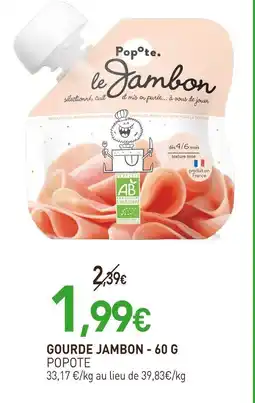 naturéO Popote Gourde jambon offre