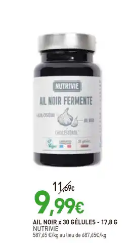 naturéO NUTRIVIE AIL NOIR x 30 GÉLULES offre