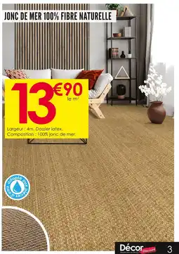 Décor Discount Jonc de mer 100% fibre naturelle offre