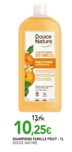 naturéO DOUCE NATURE SHAMPOING FAMILLE FRUIT offre