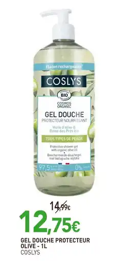 naturéO COSLYS Gel douche protecteur olive offre