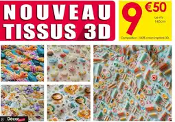 Décor Discount Nouveau Tissus 3D offre