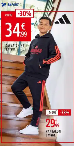 Intersport Adidas Sweatshirt enfant offre
